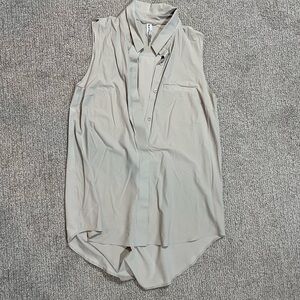 Athleta blouse - button up cream small